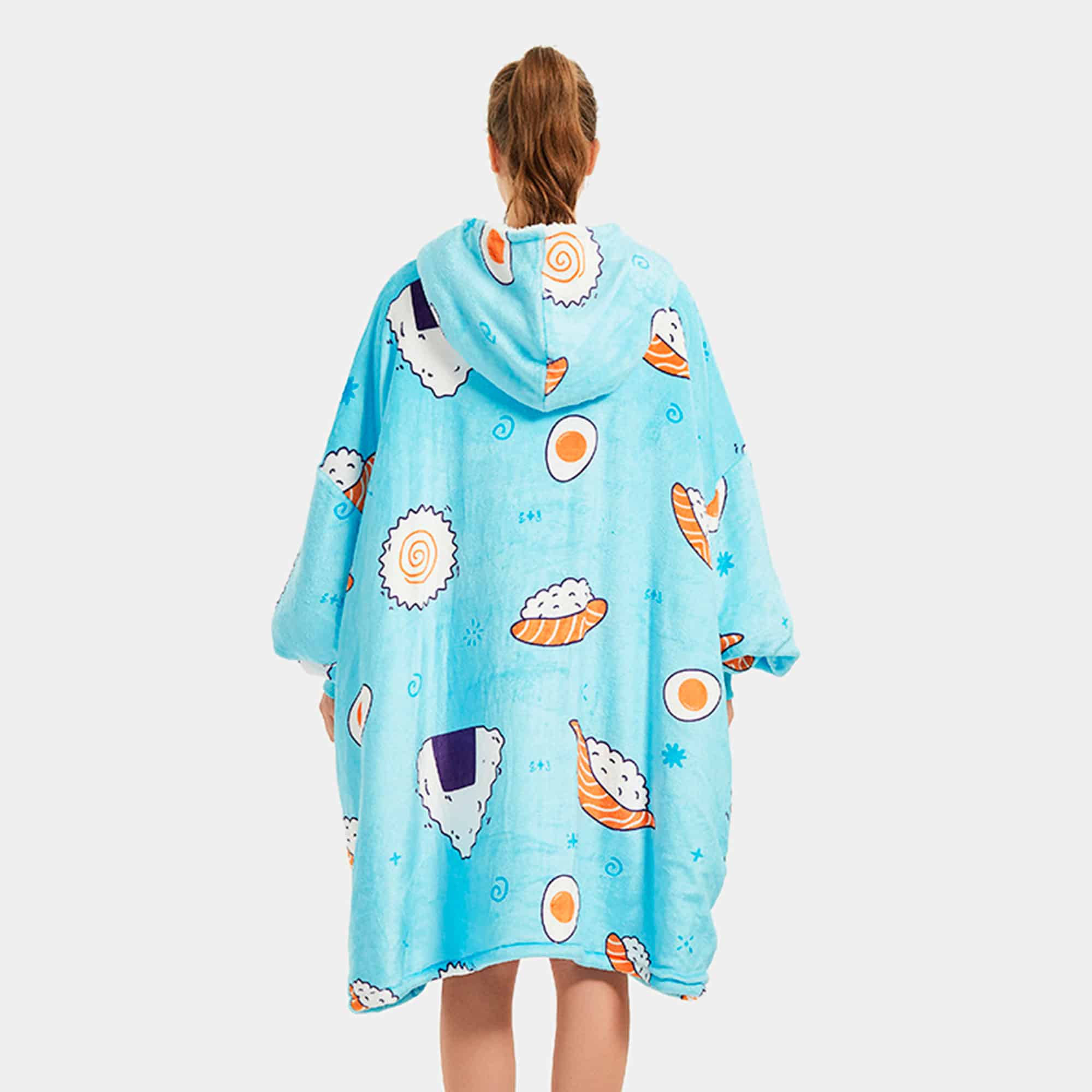 Hooded blanket Sushi