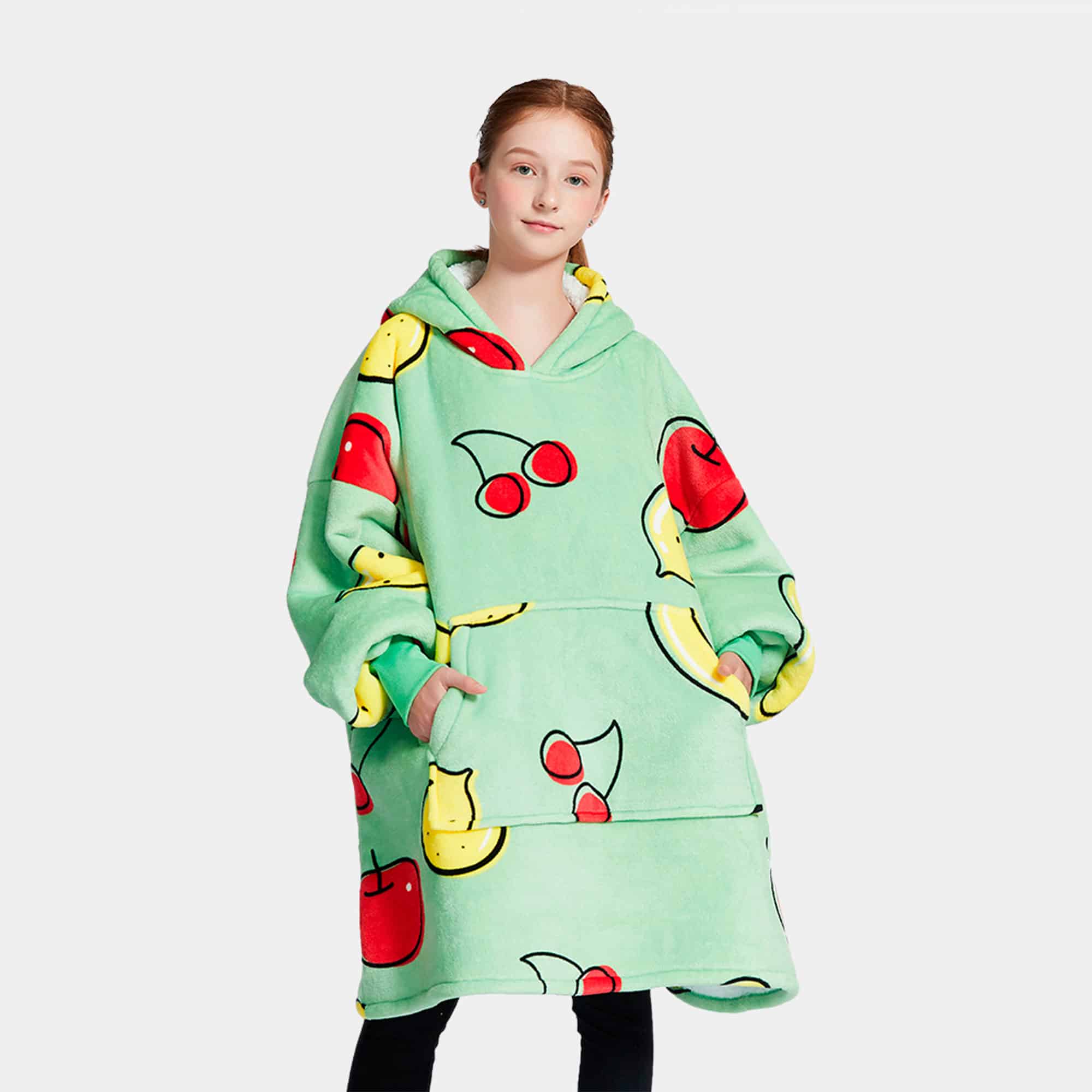 Kids Hooded blanket Fruit